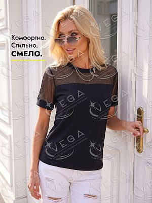 картинка Футболка женская 554 магазин Одежда+ являющийся официальным дистрибьютором в России 