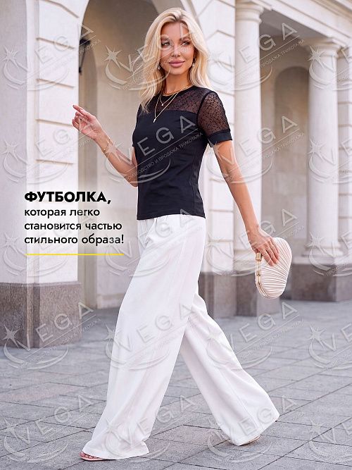 картинка Футболка женская 557 от магазина Одежда+